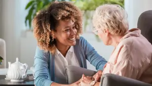 IDEL avec une patiente