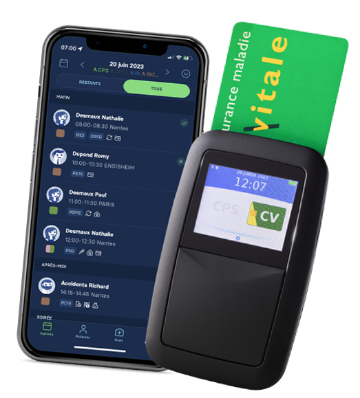 Logiciel pour infirmière liébérale qui facilite la gestion d'un cabinet