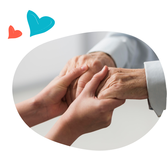 infirmière libérale en plein soin 