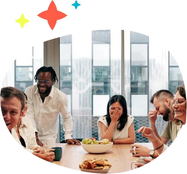 l'équipe comtpa santé qui discute