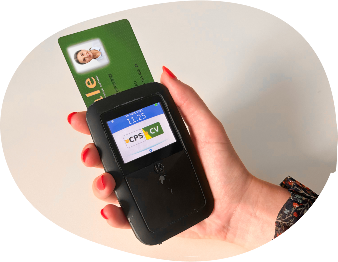 le lecteur de carte vitale latitude