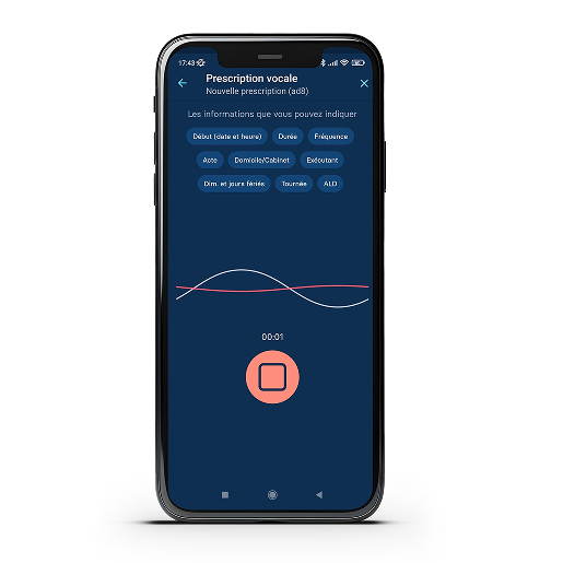 Gagnez du temps avec les prescriptions vocales sur smartphone