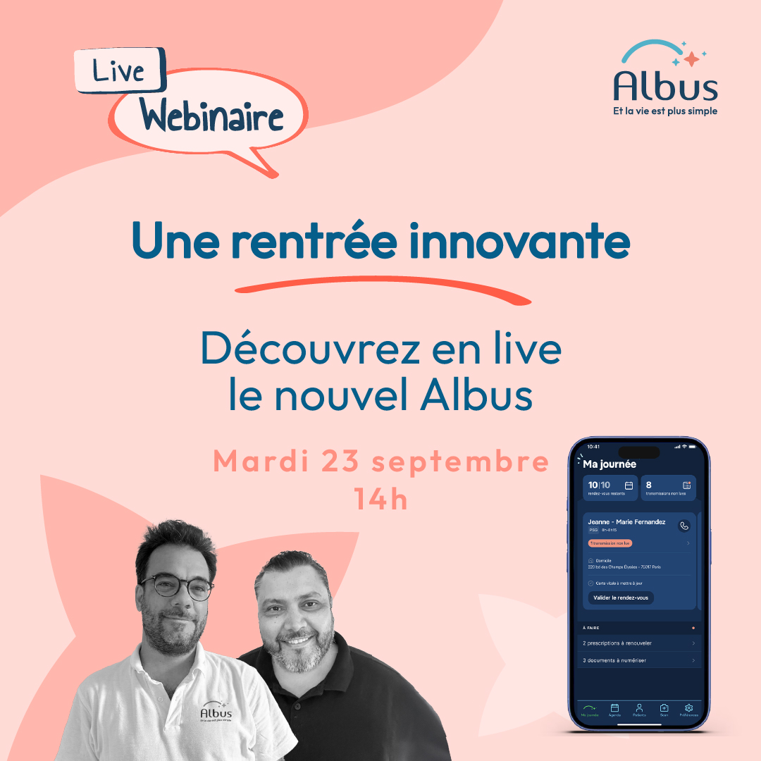 webinaire rentrée - nouveautés albus