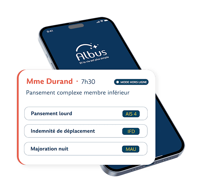 Création automatique du dossier de soins après lecture de la carte Vitale dans Albus 